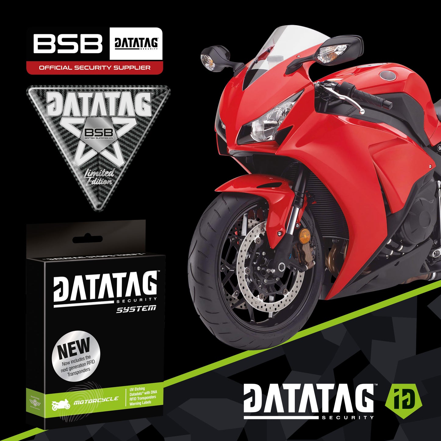 Datatag Motorcycle BSB System